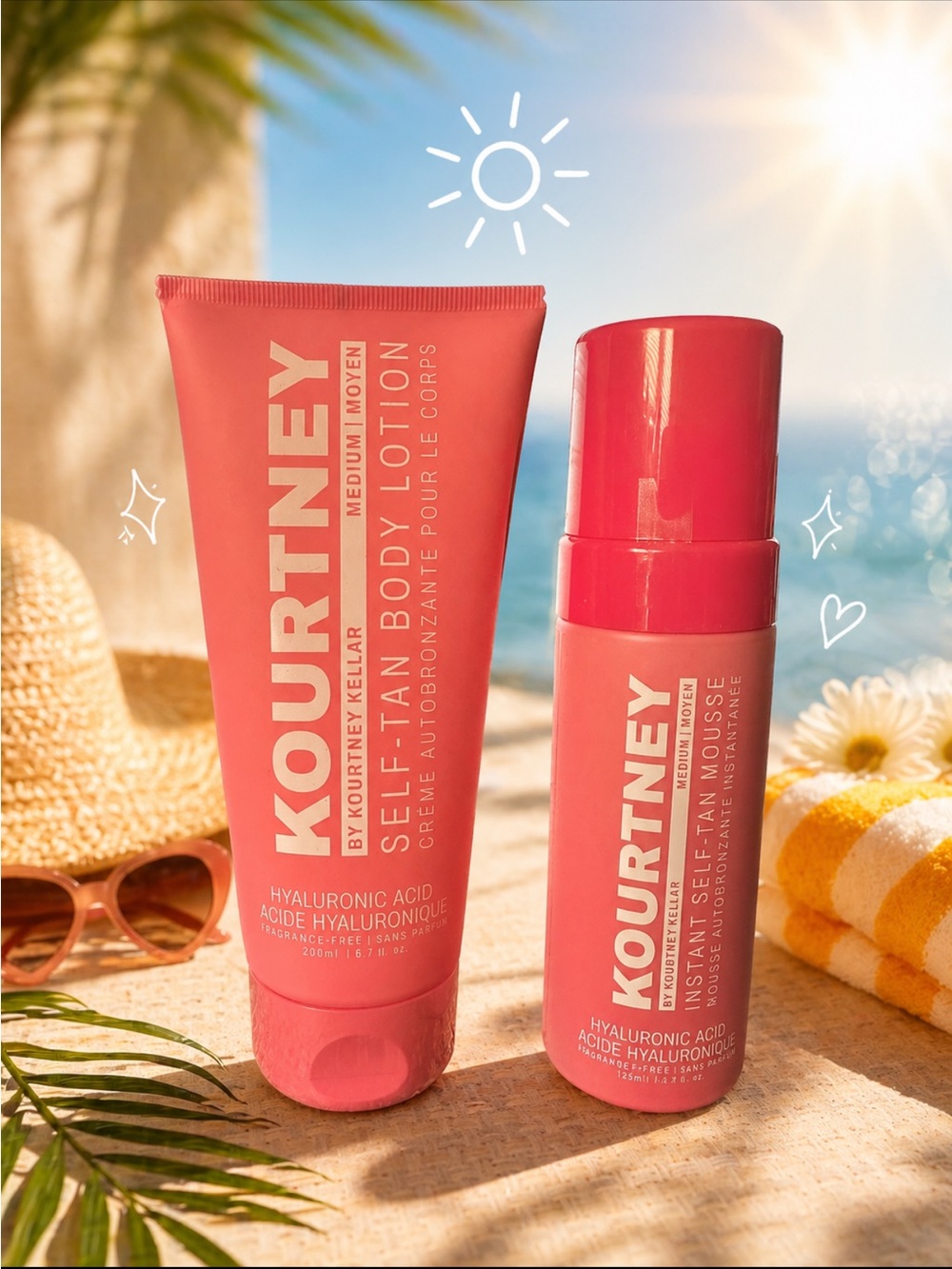 Kourtney Keller Self Tanning "A Summer Glow Must-Have”